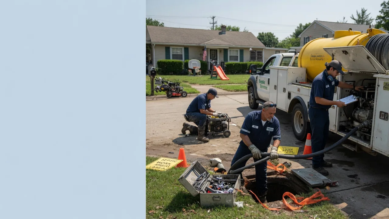 Septic Tank Pumping in Jamestown, LA near me